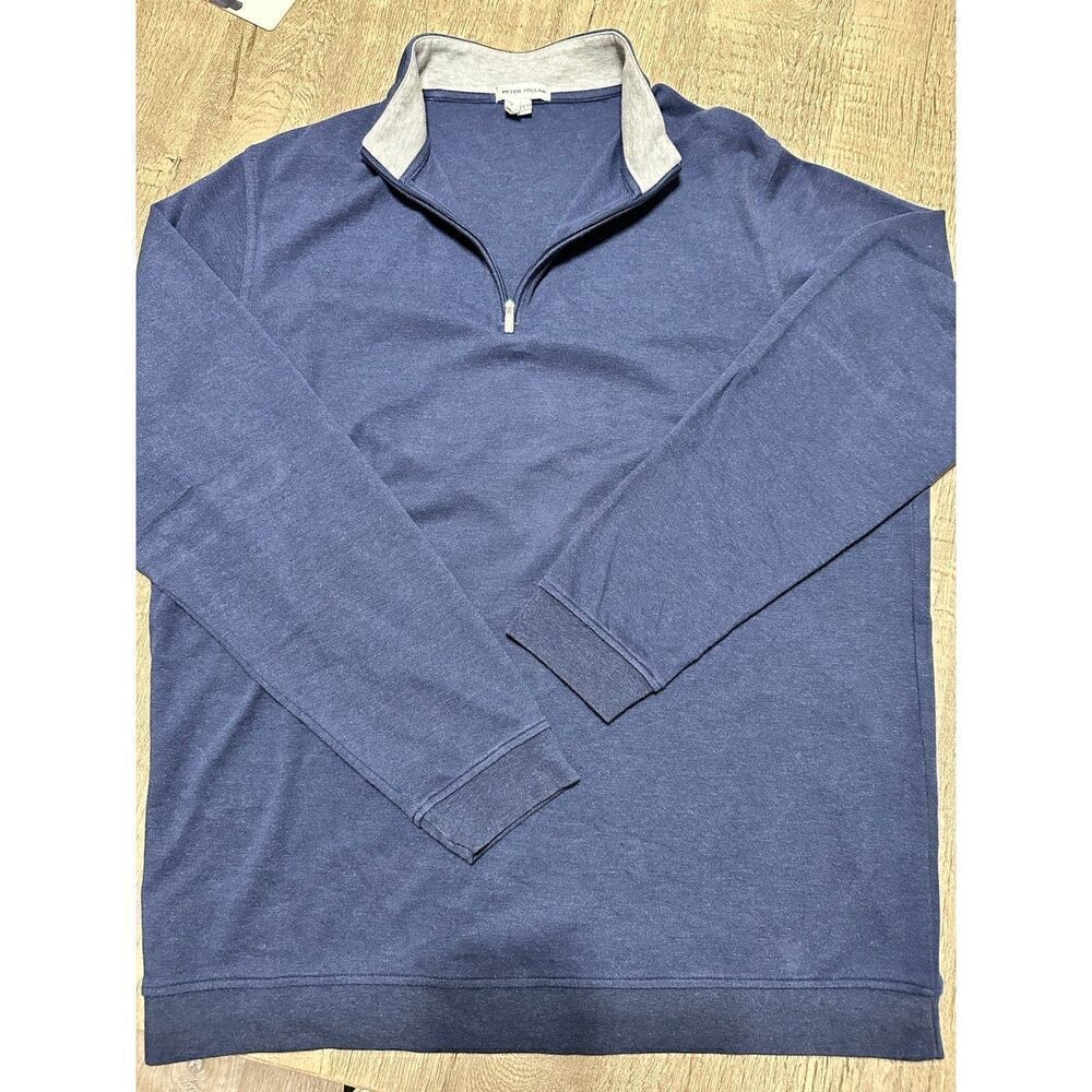 Peter Millar, MODEL quarter zip sweater size XL